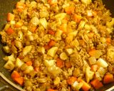 黒豆と根菜のドライカレー作り方5写真