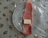 豚肉のチーズ包み★トマトソース煮込み♥作り方2写真