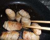 豚肉のチーズ包み★トマトソース煮込み♥作り方6写真