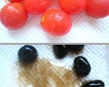 野菜スイーツ★黒豆とプチトマトのゼリー作り方3写真