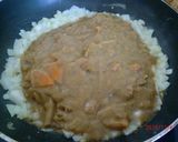 残ったカレーで✿おこげチャーハン✿作り方4写真
