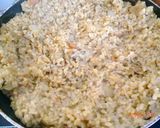 残ったカレーで✿おこげチャーハン✿作り方5写真