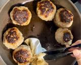 肉厚しいたけの塩麹肉詰め作り方5写真