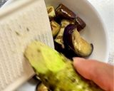 とろとろナスの生わさび白だし漬け作り方3写真