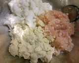 はんぺんと高野豆腐入りのふわふわつくね*作り方9写真