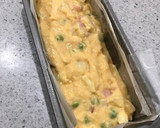 旬のえんどう豆で作る ♡ケークサレ♡作り方3写真