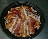 タジン鍋でモヤシたっぷり肉鍋作り方5写真