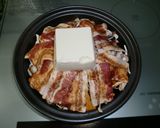 タジン鍋でモヤシたっぷり肉鍋作り方6写真
