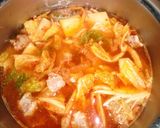 簡単！牛肉ダシダのキムチスープ作り方2写真