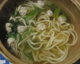 つくね鍋うどん作り方3写真