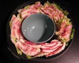 白菜と豚・牛肉のミルフィーユ鍋作り方4写真