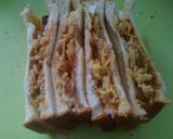 ホットサンド　ｗｉｔｈ　サラダパスタ作り方5写真