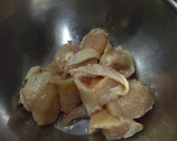 柔らか鶏むね肉と青梗菜のごま風味作り方2写真