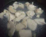 柔らか鶏むね肉と青梗菜のごま風味作り方4写真