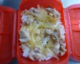 *ルクエde親子丼*作り方3写真