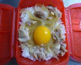 *ルクエde親子丼*作り方4写真