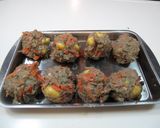 鰯のつみれで　揚げフィッシュボール作り方3写真
