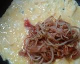 簡単！もやしと、お魚ハンバーグのオムレツ作り方4写真