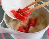 冬瓜とトマトの中華スープ｜体を潤す薬膳スープ作り方7写真