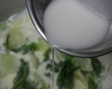 白菜ミルク煮作り方30写真