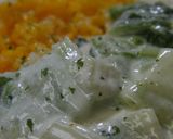 白菜ミルク煮作り方36写真