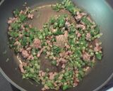 大根ステーキ❀大根葉マスタードそぼろあん作り方3写真