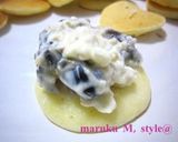 黒豆&クリームチーズのコインパンケーキ作り方4写真
