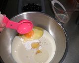 レンチンで簡単☆ほくほく黒豆の蒸しぱん作り方1写真