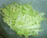 キャベツとひき肉のキッシュ風作り方1写真