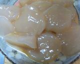 ホタテとチンゲン菜のオイスター煮作り方1写真
