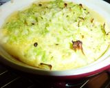 キャベツとひき肉のキッシュ風作り方5写真