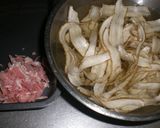 おつまみに♪牛蒡のバーニャカウダ炒め作り方1写真