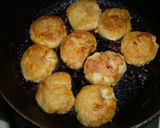 外は甘辛、中はクリーミィーな里芋のお焼き作り方4写真