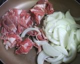 簡単☆豚肉のしょうが焼き作り方1写真