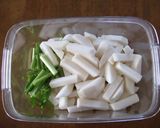 小かぶのゴマまぶし♪作り方1写真