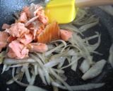簡単★鮭ごぼうパスタ　　お弁当作り方2写真