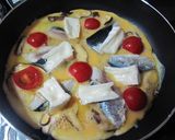 鰯のオープンオムレツ★サラダ仕立て作り方5写真