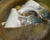 ブリカマの煮付け作り方2写真