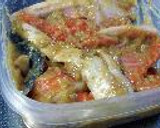 柚子味噌風味の鮭三色丼（鮭アラ使用）作り方2写真