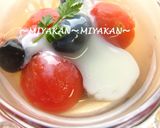 野菜スイーツ★黒豆とプチトマトのゼリー作り方9写真