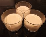 黒豆で食べる♪大人の豆乳プリン作り方3写真