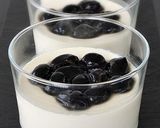 黒豆で食べる♪大人の豆乳プリン作り方4写真