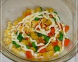 付け合せに♪冷凍野菜ミックスと卵のサラダ作り方2写真