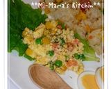 付け合せに♪冷凍野菜ミックスと卵のサラダ作り方3写真