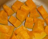 圧力鍋でかぼちゃの煮物作り方1写真