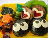 ハンバーグ ✿チーズ♡ケチャップ✿作り方5写真