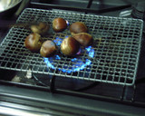 栗ご飯のための栗の下ごしらえ作り方2写真
