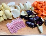 茄子の野菜カレー🍆作り方1写真