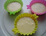 白ココア蒸しケーキ作り方4写真