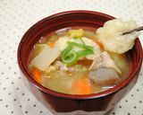 野菜たっぷり！すいとん入り★けんちん汁作り方11写真